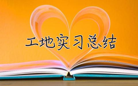 工地实习总结 工地体验实训总结2000字