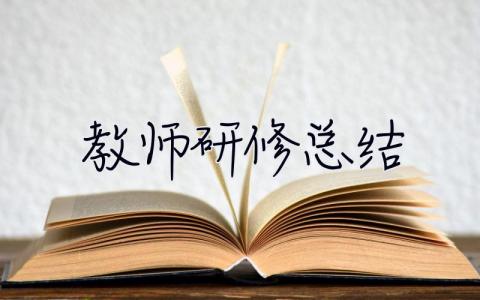 教师研修总结 教师研修总结800字