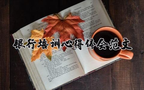 银行培训心得体会范文（优选16篇）