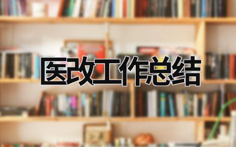 医改工作总结 医改工作总结和计划 (13篇）