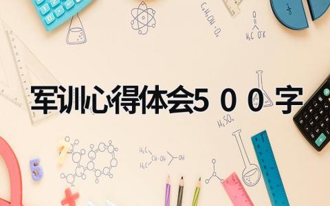 军训心得体会500字 军训心得体会500字大学生 (19篇）